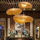 Luminária Pendente de Bambu Artesanal Premium - Carpetino