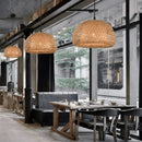 Luminária Pendente de Bambu Artesanal Premium - Carpetino