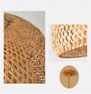 Luminária Pendente de Bambu Artesanal Premium - Carpetino