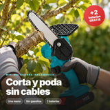 Motosierra Inalámbrica [HOY 2 BATERÍAS GRATIS]